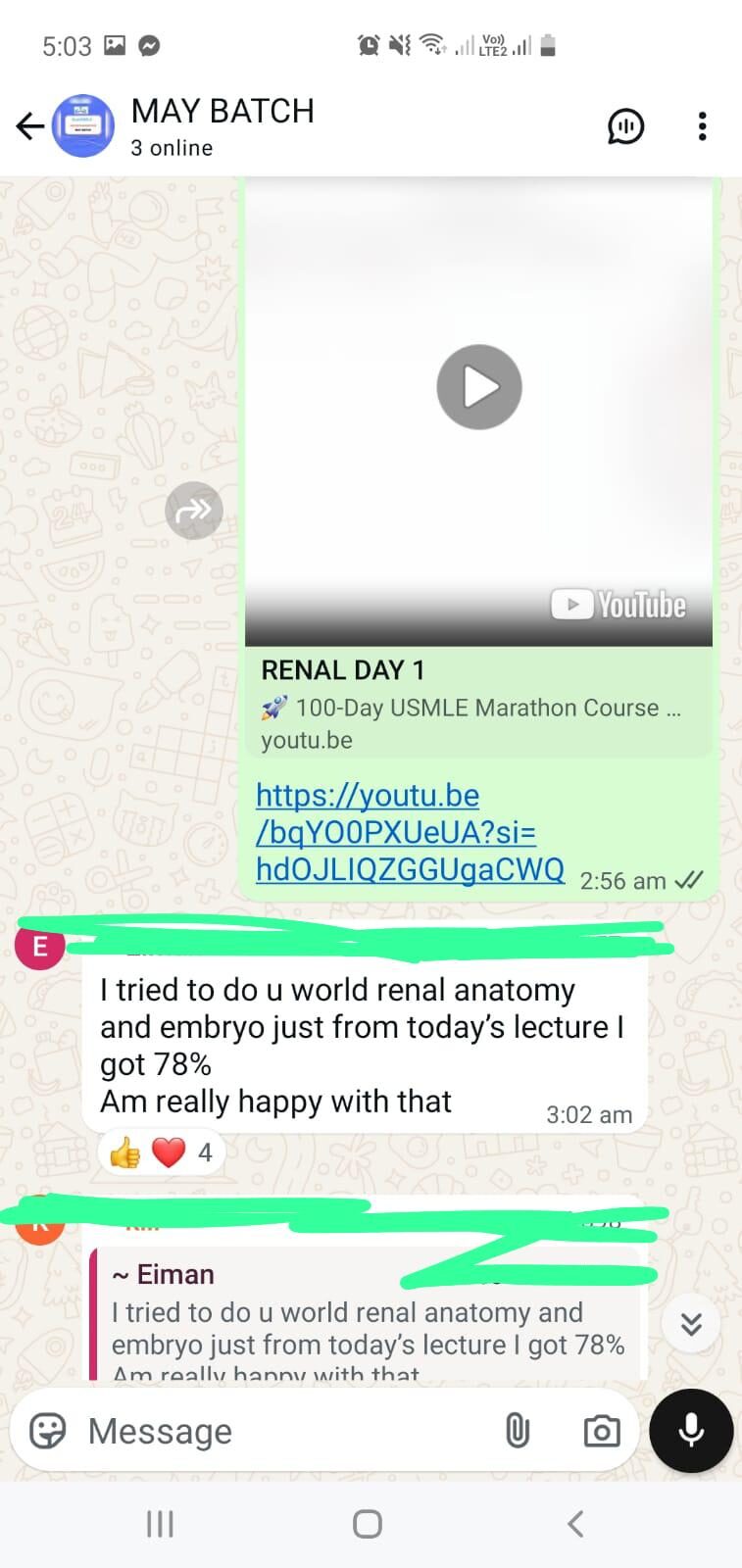 USMLE 100 Days Marathon – Student Review 17